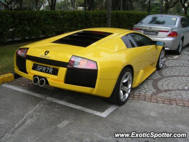 Lamborghini Murcielago spotted in Furama Riverfornt, Singapore