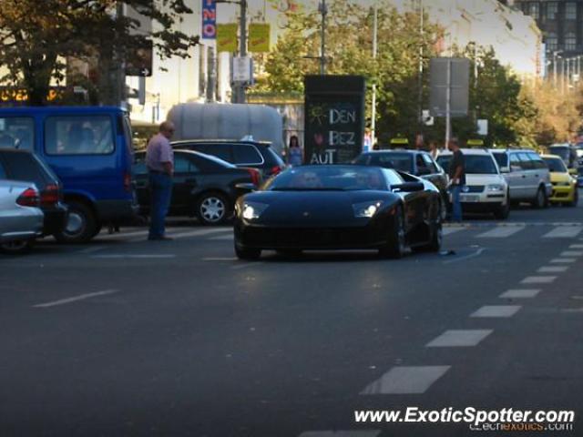 Lamborghini Murcielago spotted in Prague, Czech Republic