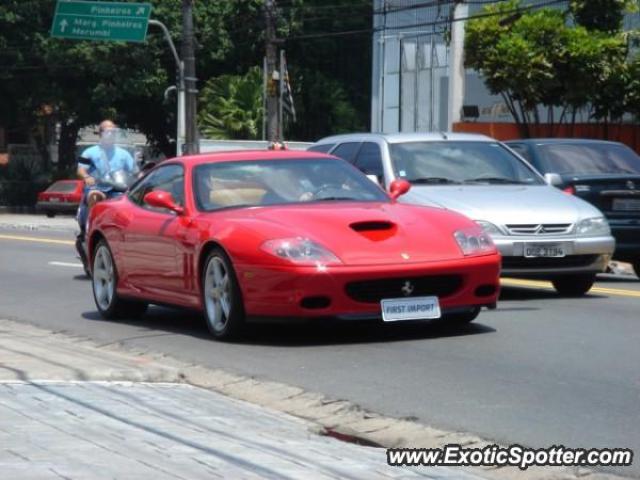 Ferrari 575M spotted in Sao Paulo, Brazil