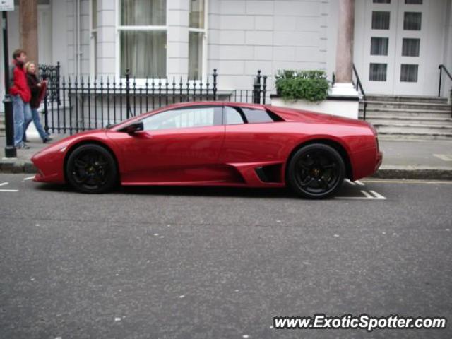 Lamborghini Murcielago spotted in London, United Kingdom