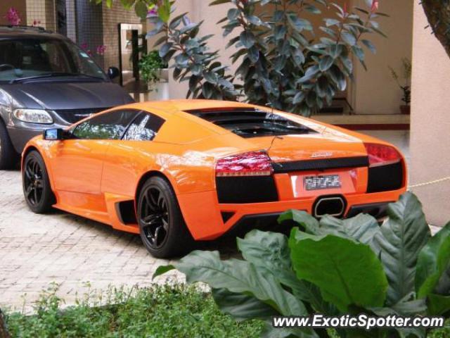 Lamborghini Murcielago spotted in Orchard, Singapore