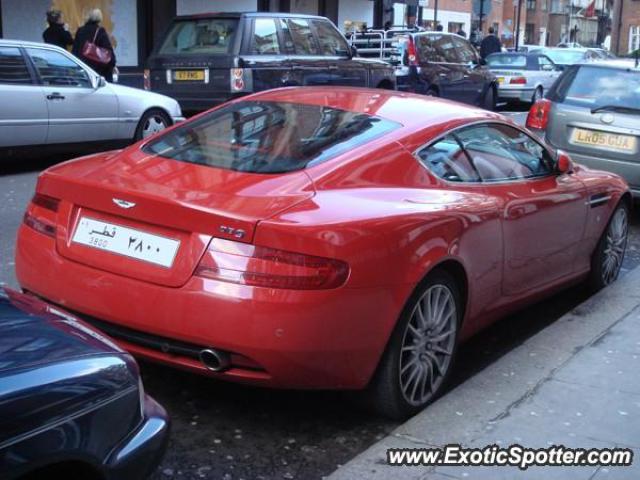 Aston Martin DB9 spotted in London, United Kingdom