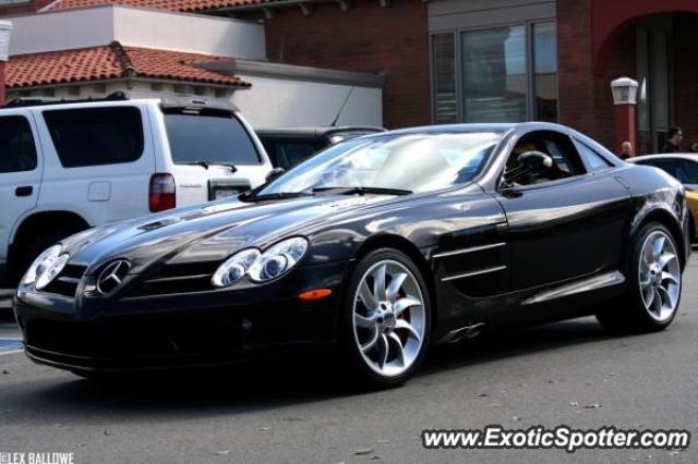 Mercedes SLR spotted in Calabasas, California