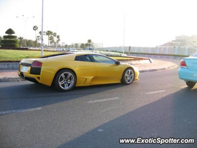 Lamborghini Murcielago spotted in Doha, Qatar