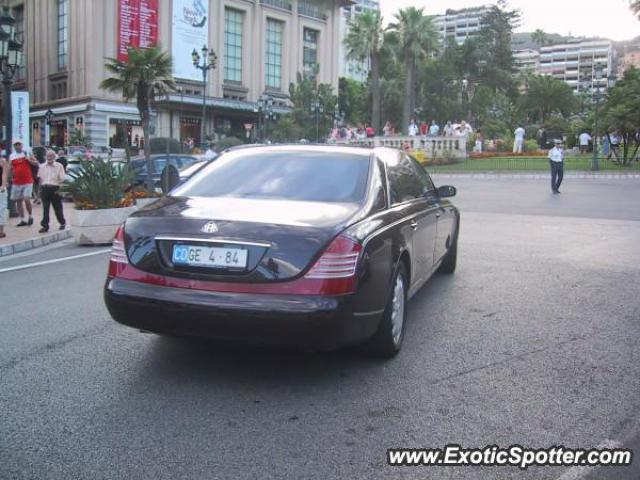 Mercedes Maybach spotted in Monaco, Monaco