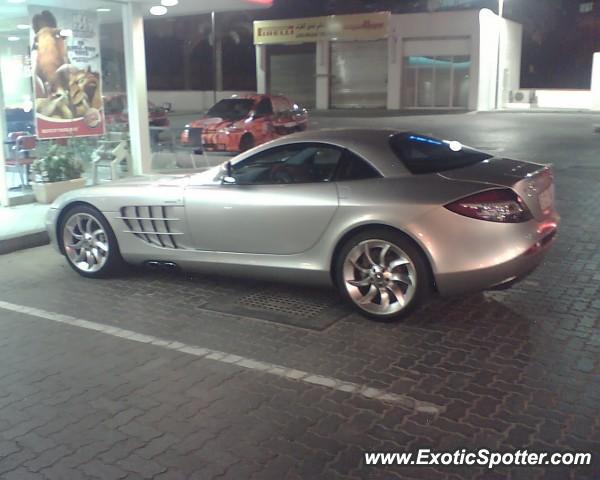 Mercedes SLR spotted in Dubai, United Arab Emirates