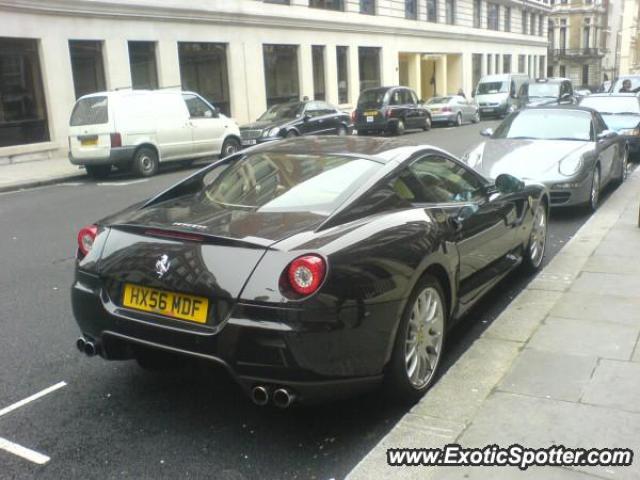 Ferrari 599GTB spotted in London, United Kingdom