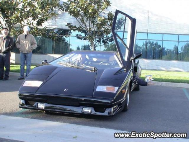 Lamborghini Countach spotted in Irvine, California