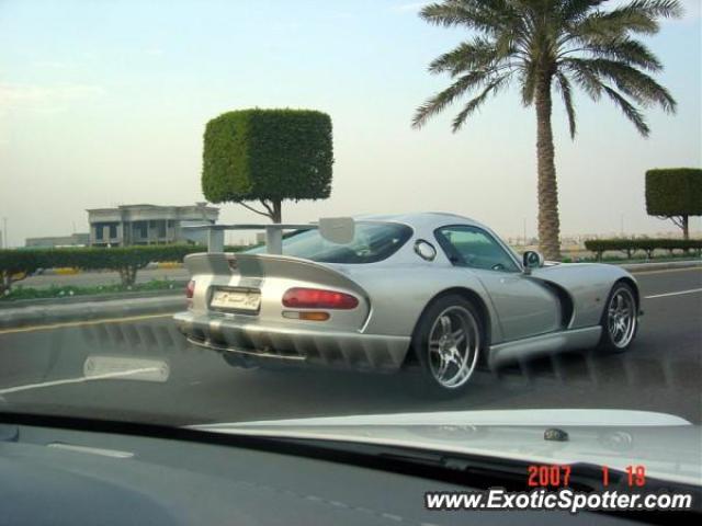 Dodge Viper spotted in Kobhar, Saudi Arabia