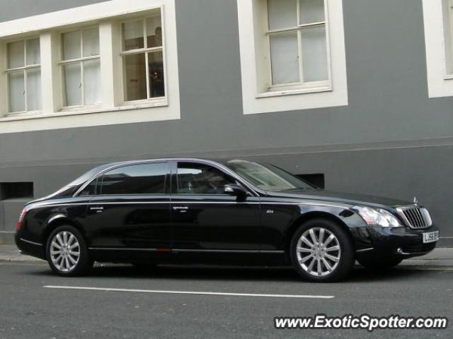 Mercedes Maybach spotted in London, United Kingdom