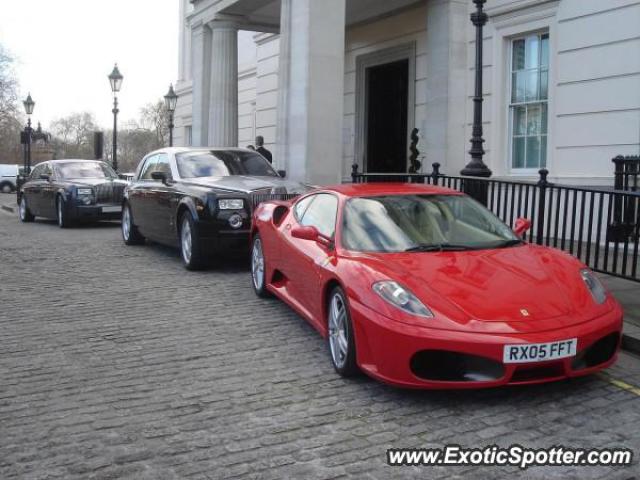 Ferrari F430 spotted in London, United Kingdom