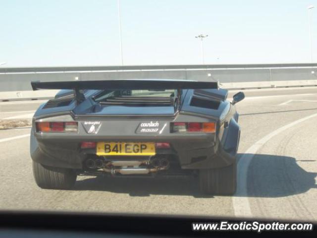 Lamborghini Countach spotted in Murcia, Spain