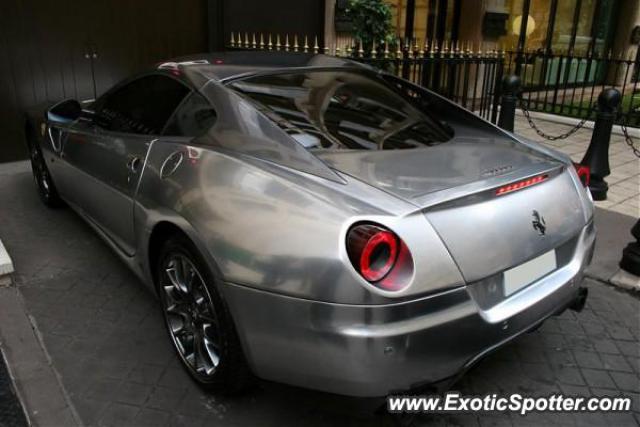 Ferrari 599GTB spotted in Paris, France