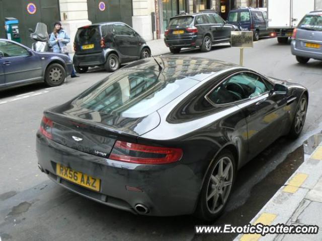 Aston Martin Vantage spotted in Paris, France