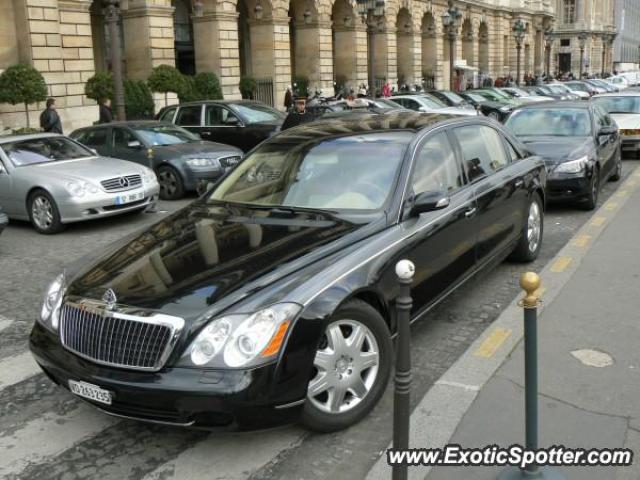 Mercedes Maybach spotted in Paris, France