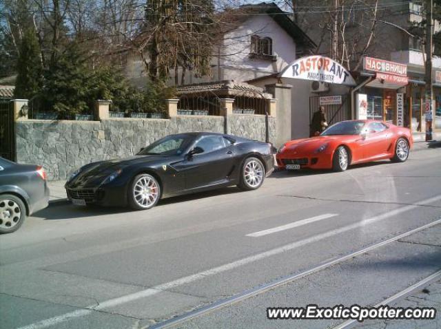 Ferrari 599GTB spotted in Sofia, Bulgaria