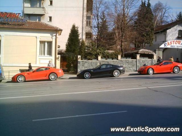 Ferrari 599GTB spotted in Sofia, Bulgaria