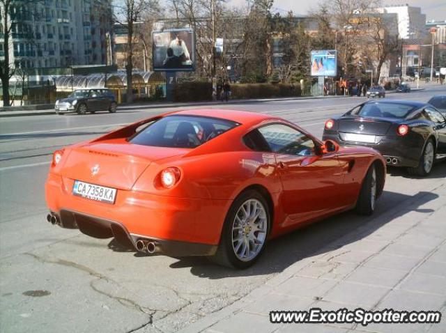 Ferrari 599GTB spotted in Sofia, Bulgaria