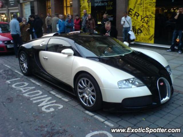 Bugatti Veyron spotted in Manchester, United Kingdom