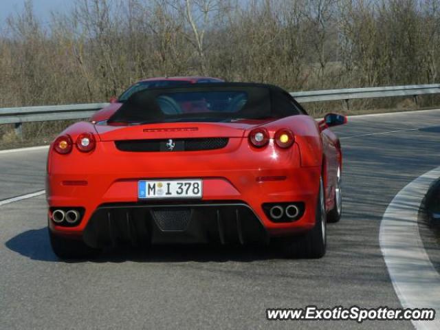 Ferrari F430 spotted in Buch am Erlbach, Germany