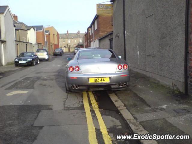 Ferrari 612 spotted in Belfast, United Kingdom