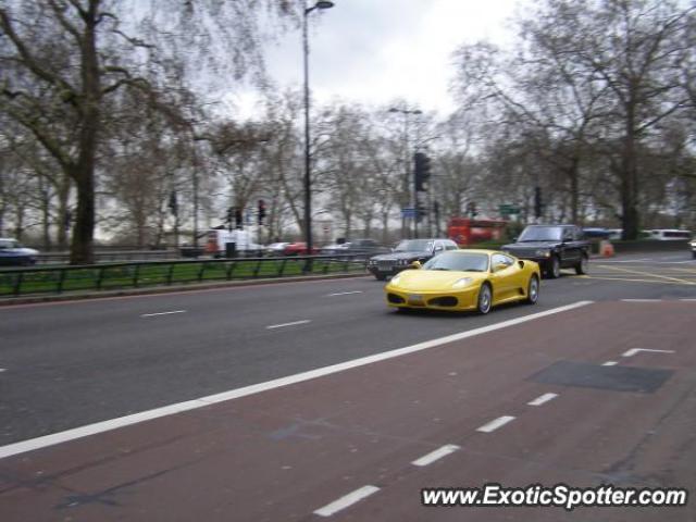 Ferrari F430 spotted in London, United Kingdom