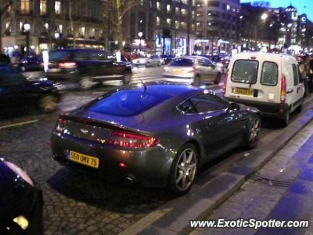 Aston Martin Vantage spotted in Paris, France