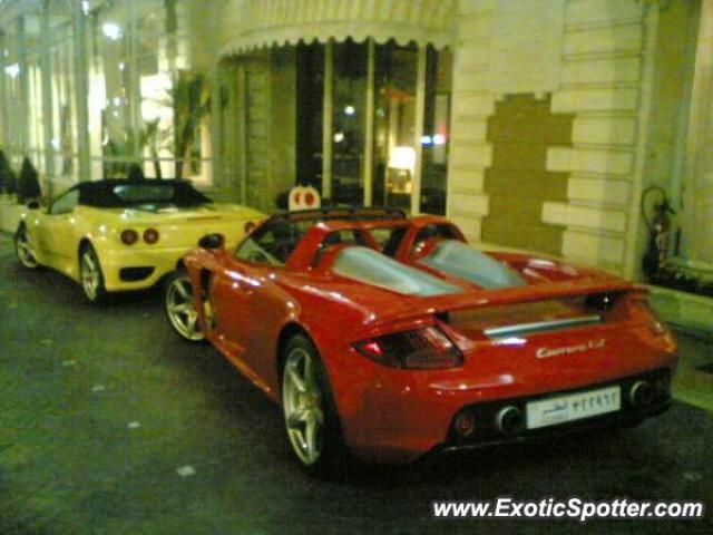 Porsche Carrera GT spotted in Cannes, France