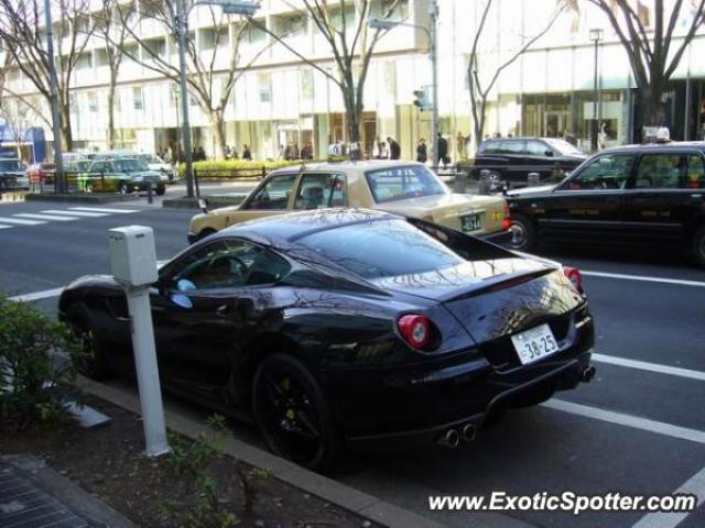 Ferrari 599GTB spotted in Tokyo, Japan