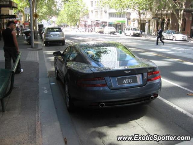 Aston Martin DB9 spotted in Melbourne, Australia