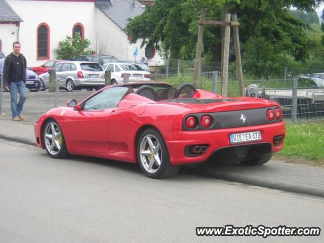 Ferrari 360 Modena spotted in Hamburg, Germany