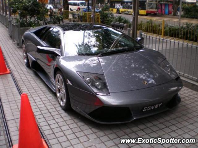 Lamborghini Murcielago spotted in Orchard, Singapore