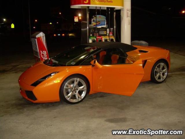 Lamborghini Gallardo spotted in Augusta, Georgia