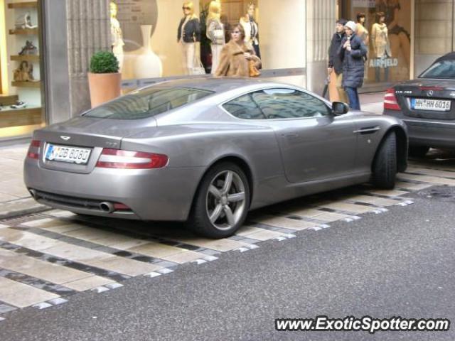 Aston Martin DB9 spotted in Hamburg, Germany