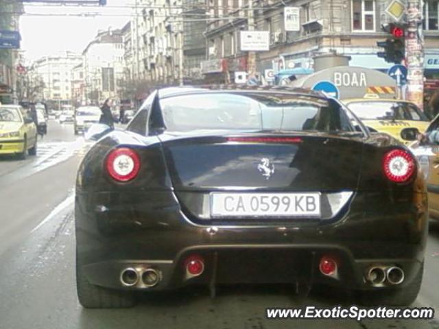 Ferrari 599GTB spotted in Sofia, Bulgaria