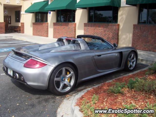 Porsche Carrera GT spotted in Sarasota, Florida