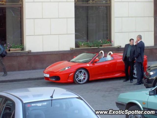 Ferrari F430 spotted in Moscow, Russia