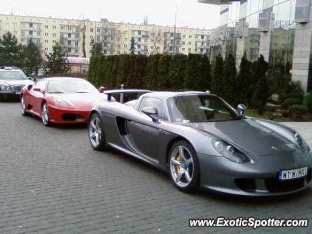 Porsche Carrera GT spotted in Warsaw, Poland