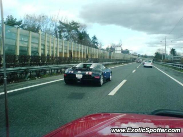 Bugatti Veyron spotted in Lausanne, Switzerland