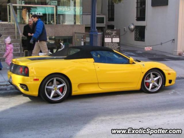 Ferrari 360 Modena spotted in Toronto, Canada