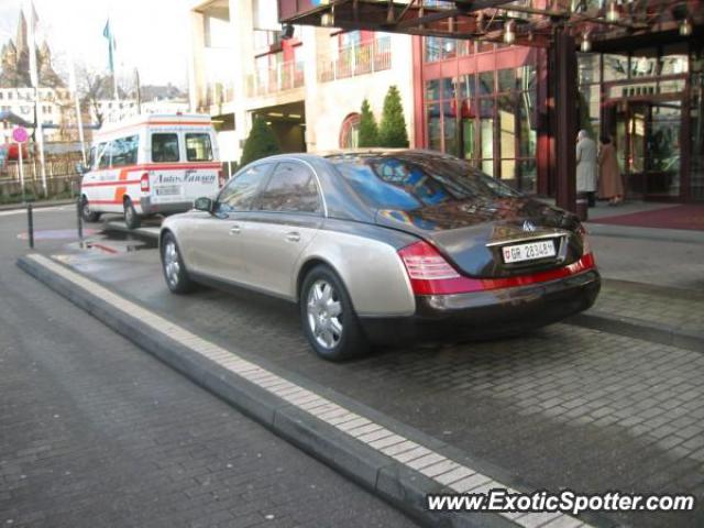 Mercedes Maybach spotted in Köln, Germany