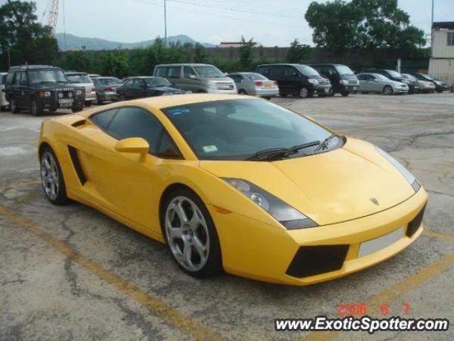 Lamborghini Gallardo spotted in Hong Kong, China