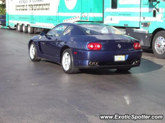 Ferrari 456 spotted in Palm Beach, Florida