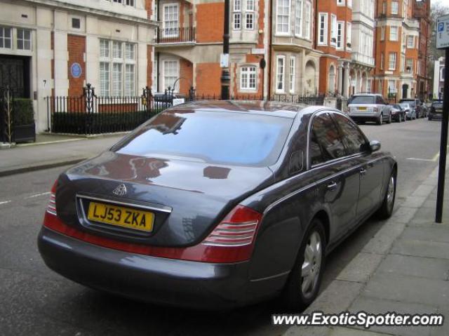 Mercedes Maybach spotted in London, United Kingdom