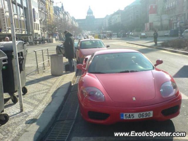 Ferrari 360 Modena spotted in Prague, Czech Republic