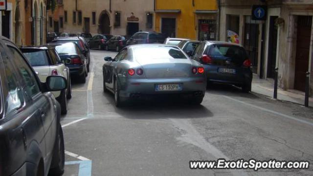 Ferrari 612 spotted in Verona, Italy