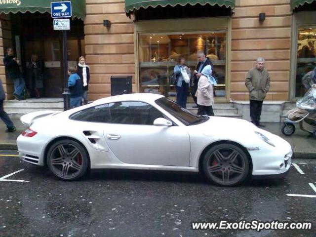 Porsche 911 Turbo spotted in London, United Kingdom