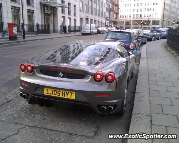 Ferrari F430 spotted in London, United Kingdom