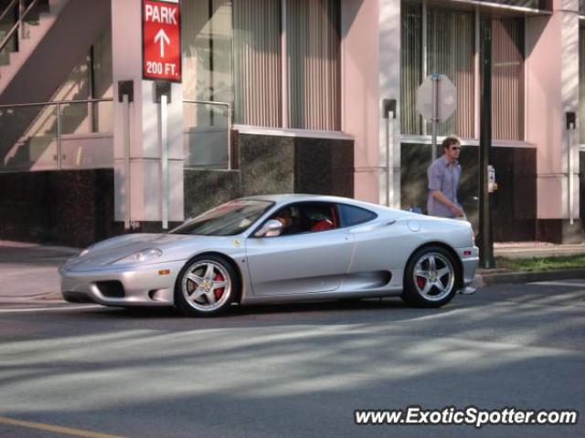 Ferrari 360 Modena spotted in Vancouver, Canada