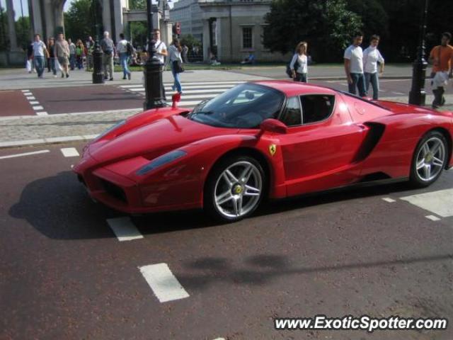 Ferrari Enzo spotted in London, United Kingdom